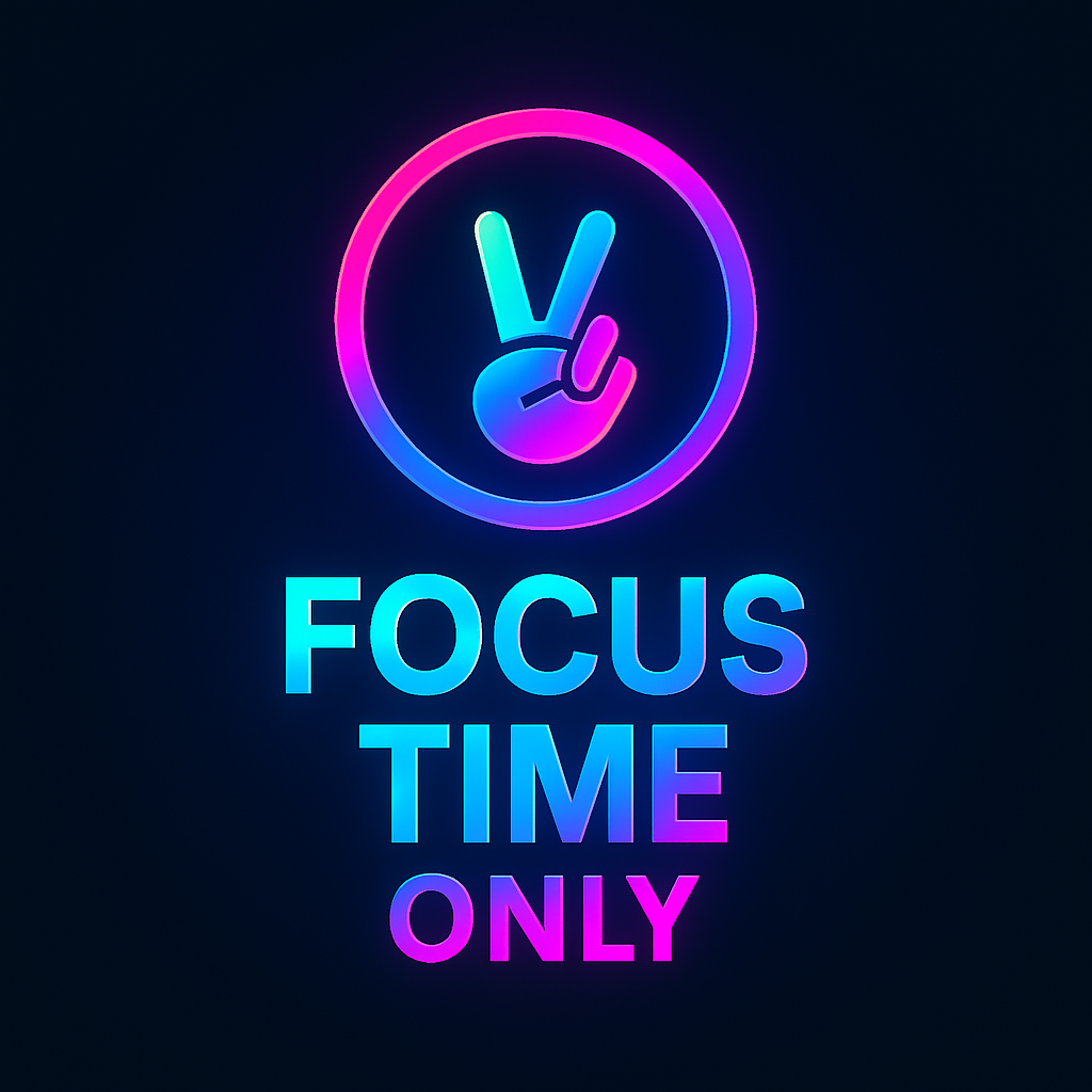 Focus Time Only Icon